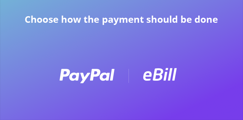 Choose the Payment Method