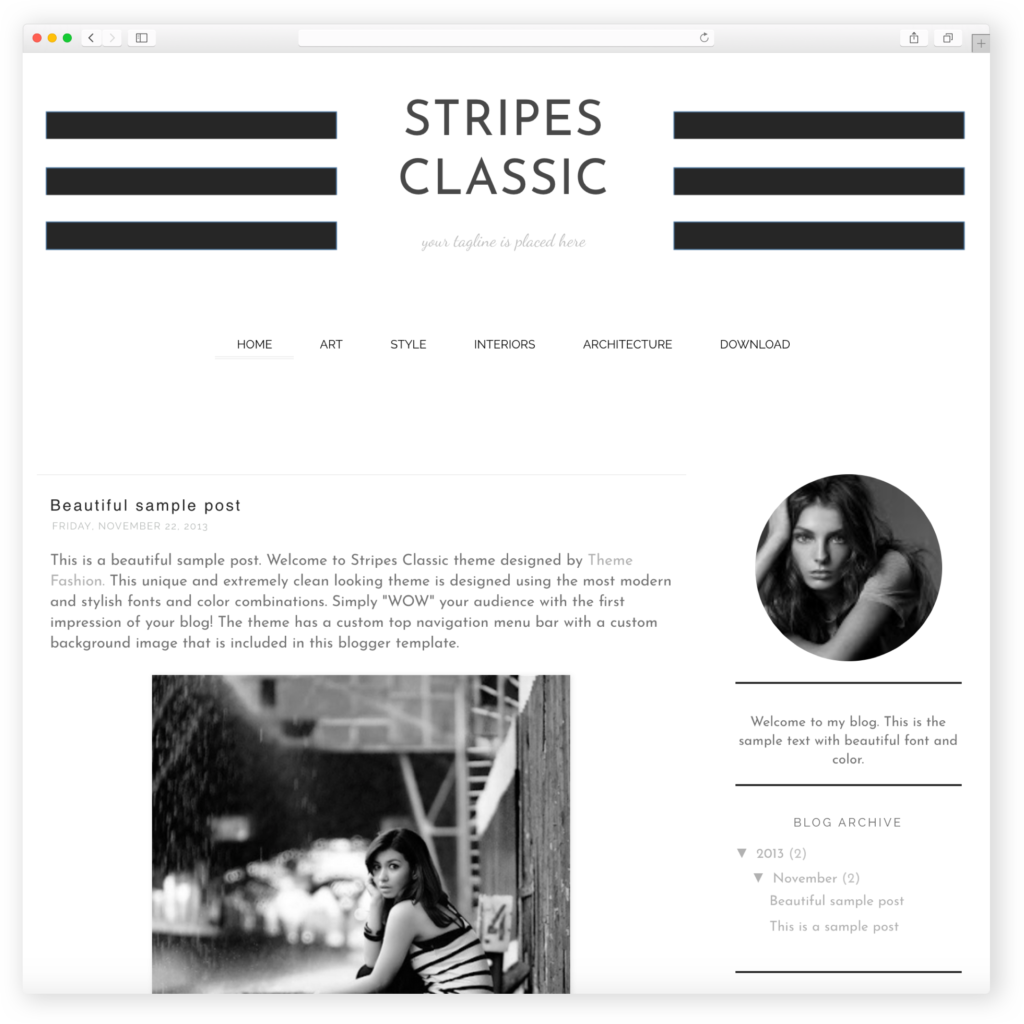 free-blogger-template-stripes-classic