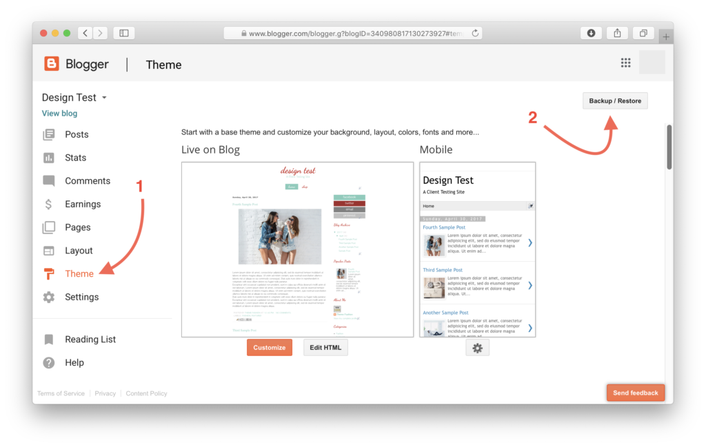 How To Install Blogger Template