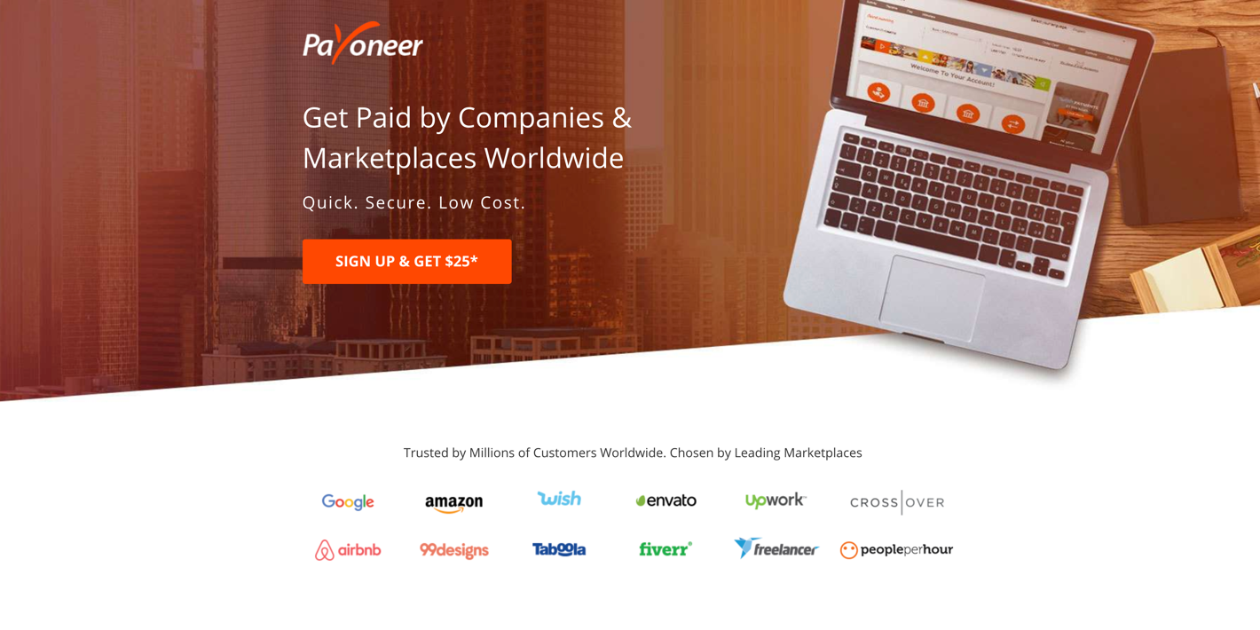 Payoneer money making opportunity