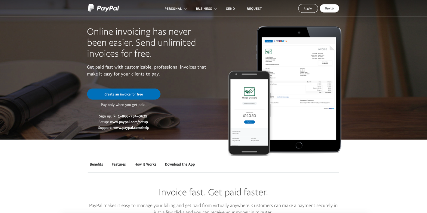 PayPal Invoicing Software