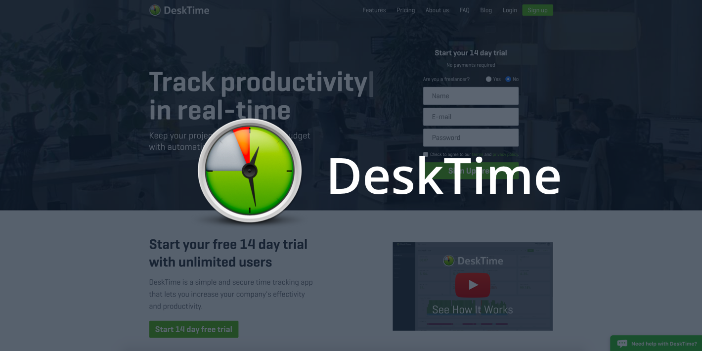 timesheet DeskTime