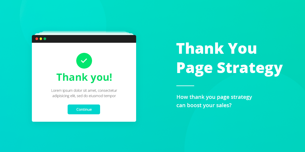 Thank You Page Strategy