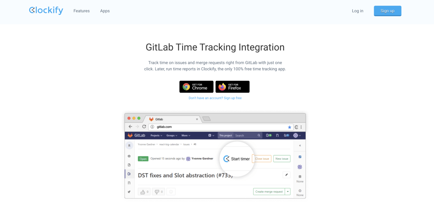 Clockify and GitLab Integration